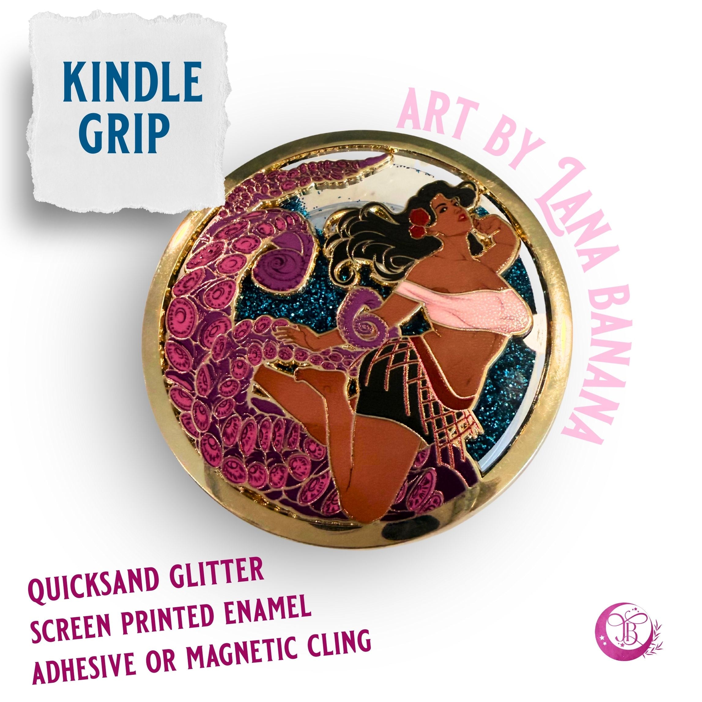 eReader Grip: Abduction Candidate Pinup Girl