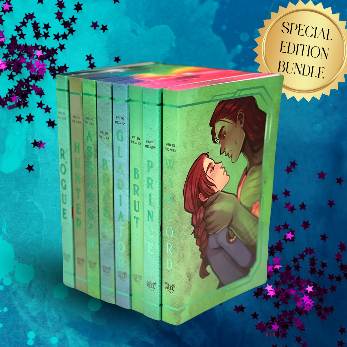 Accidental Alien Brides Rainbow Cosmic Edge Set – 8 Foiled Special Editions