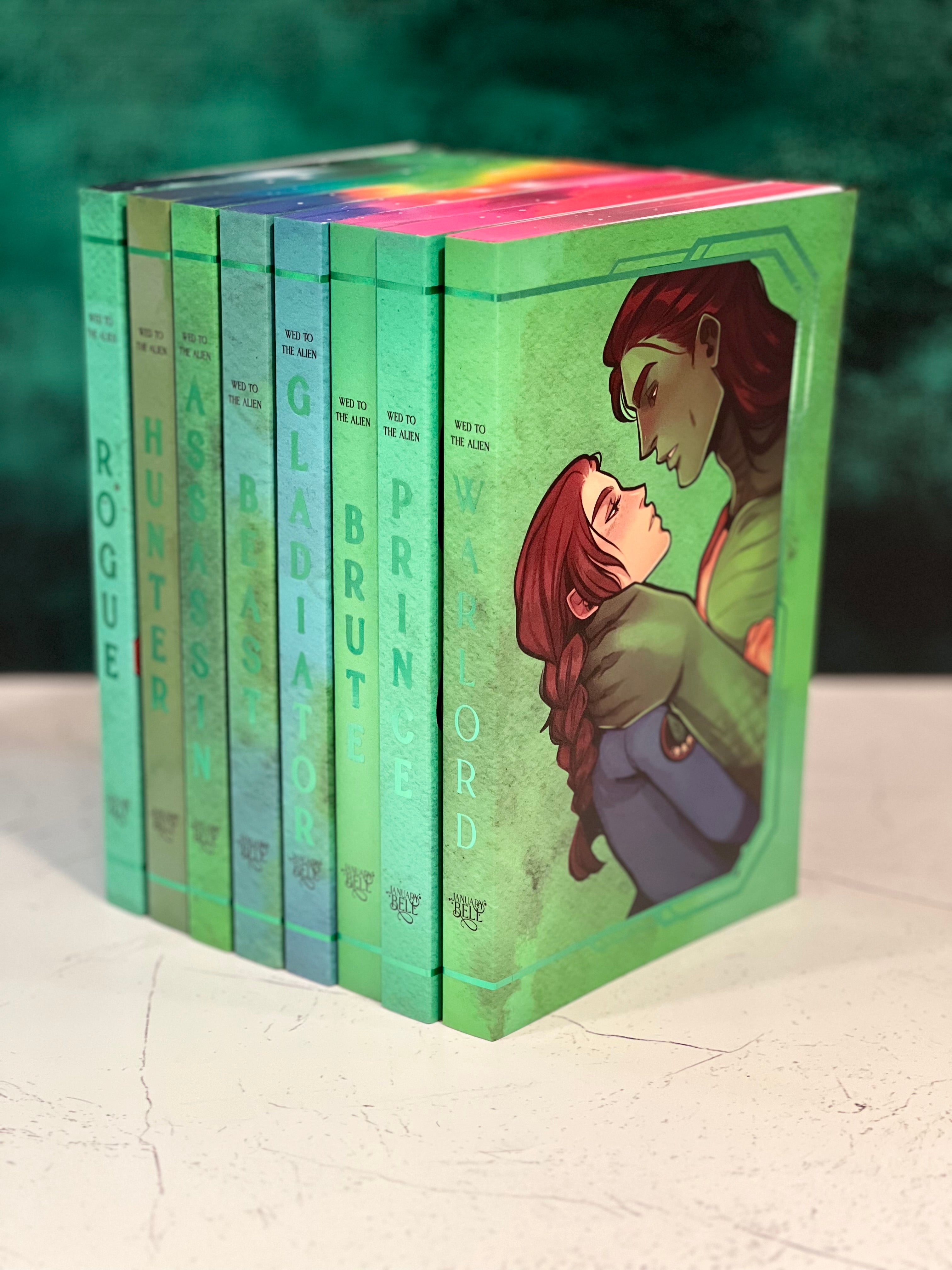 Accidental Alien Brides Rainbow Cosmic Edge Set