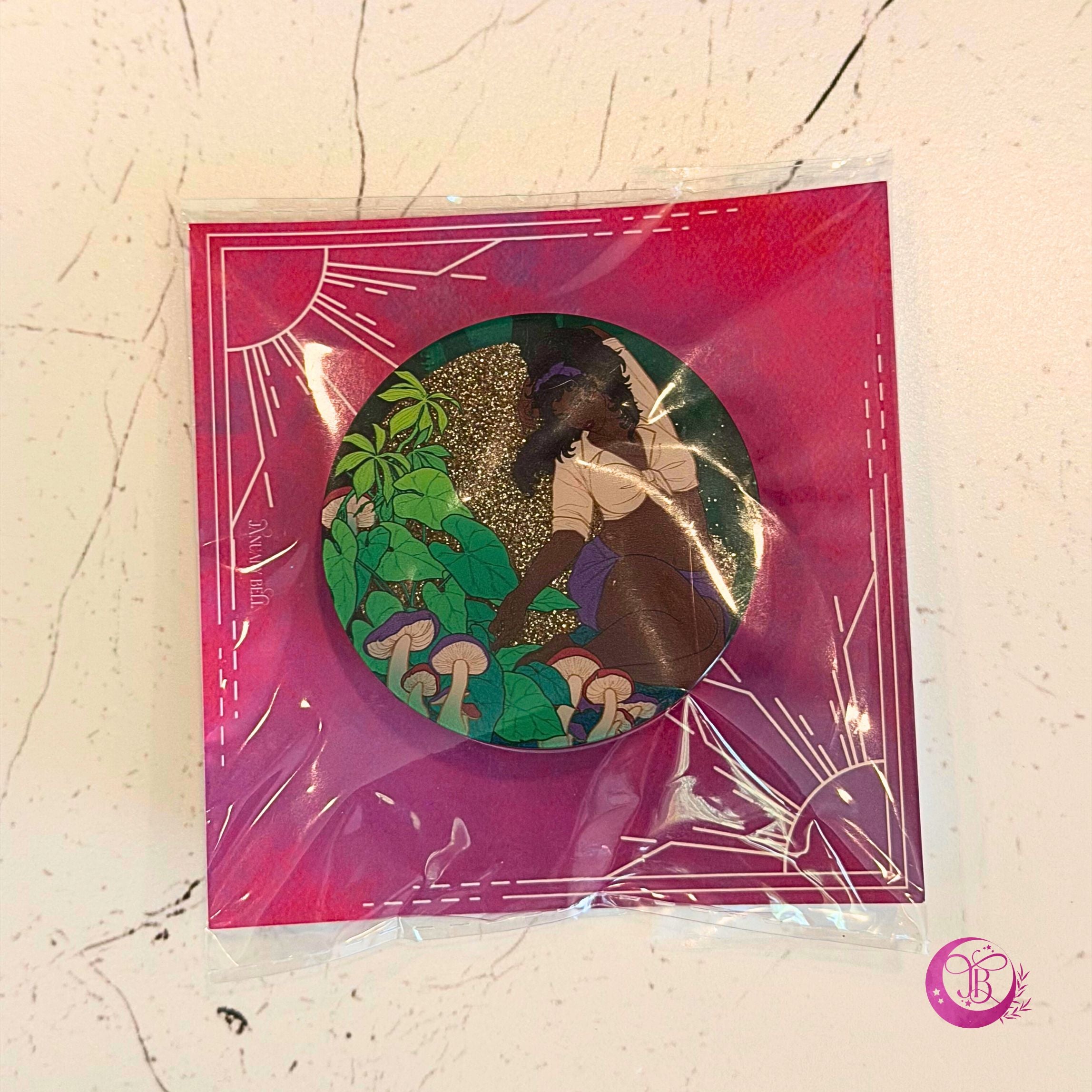 eReader Grip: Abduction Candidate Pinup Girl Mushroom