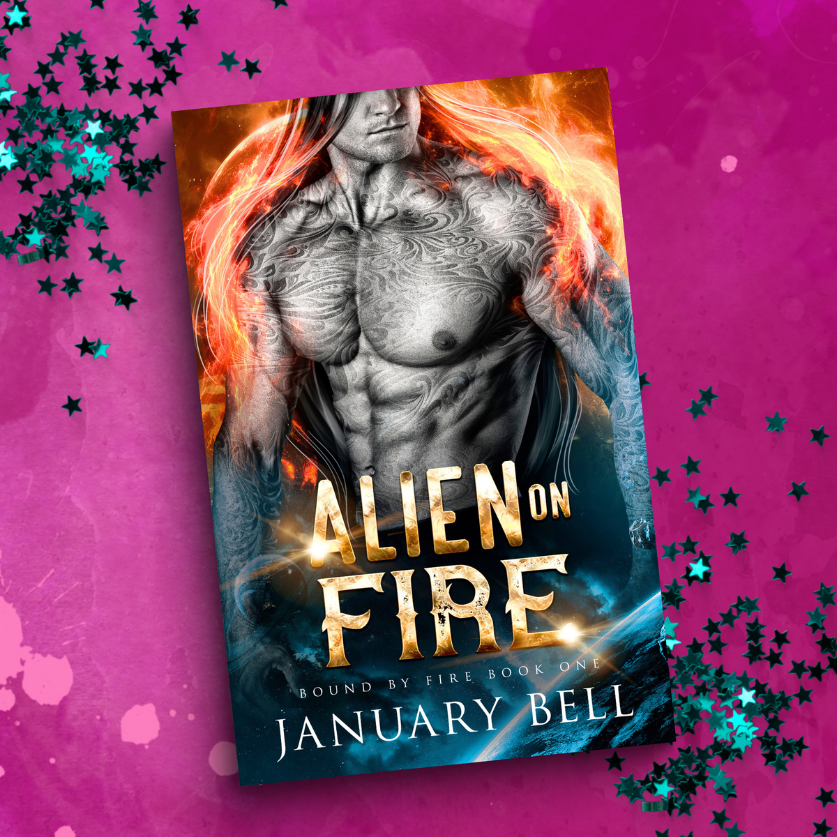 Alien On Fire Signed Paperback