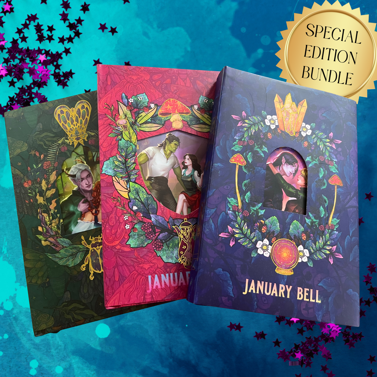 Wild Oak Woods Special Edition Collection – 3 Foiled Hardcovers